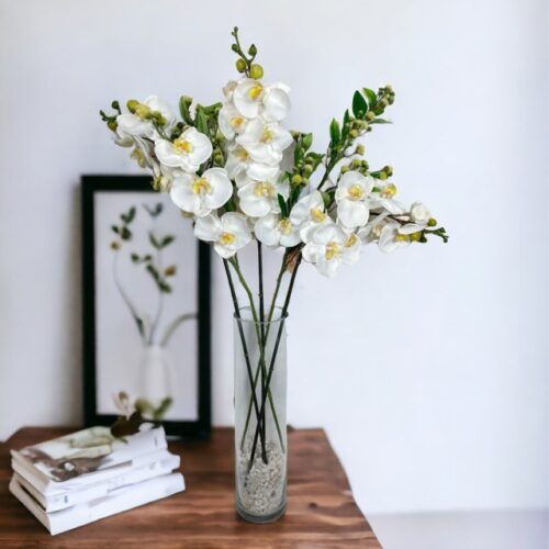 Rama Orquídea De 8 Flores 80cm