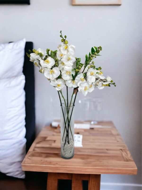 Rama Orquídea De 8 Flores 80cm