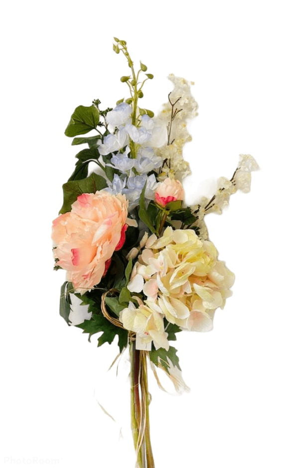 Arreglo con Hortensia Rosa Claro