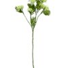 Rama Bola De Nieve Con Tallo Verde 80cm
