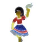figura led huasa