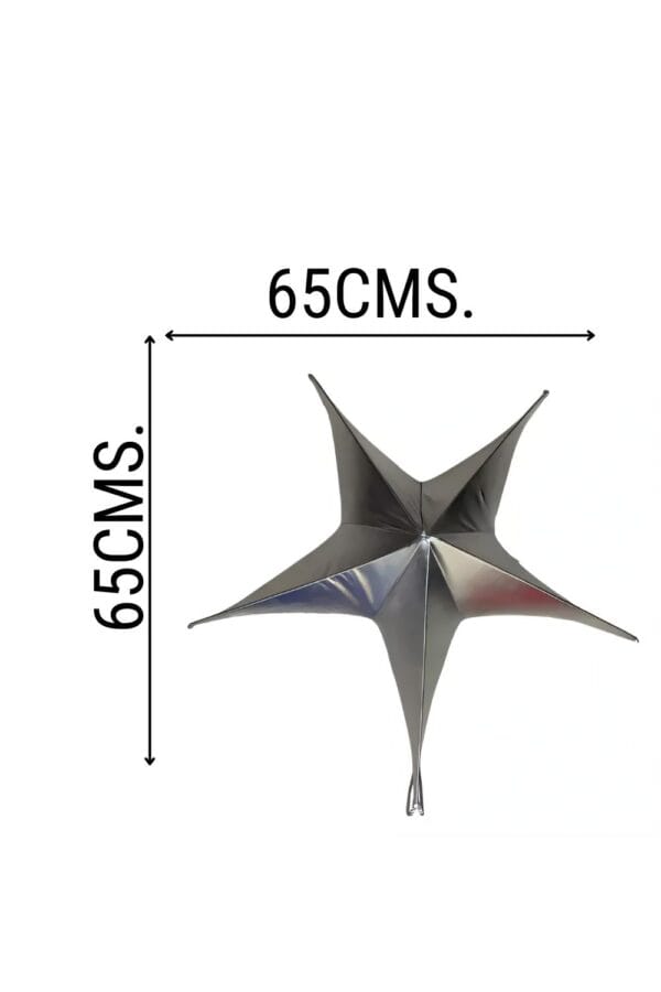 estrella de genero plateada