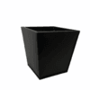 Macetero Cuadrado Negro 13cm - square pot