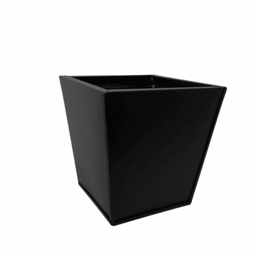 Macetero Cuadrado Negro 13cm - square pot