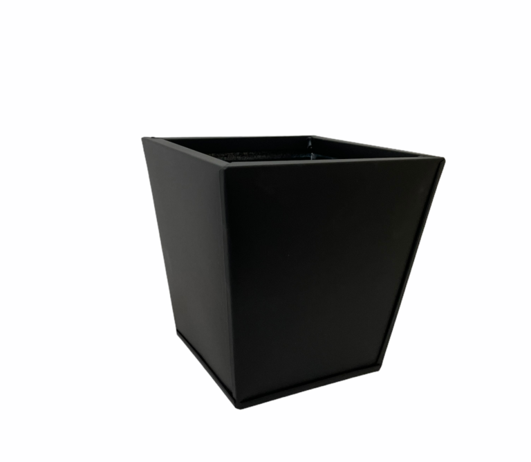 Macetero Cuadrado Negro 13cm - square pot