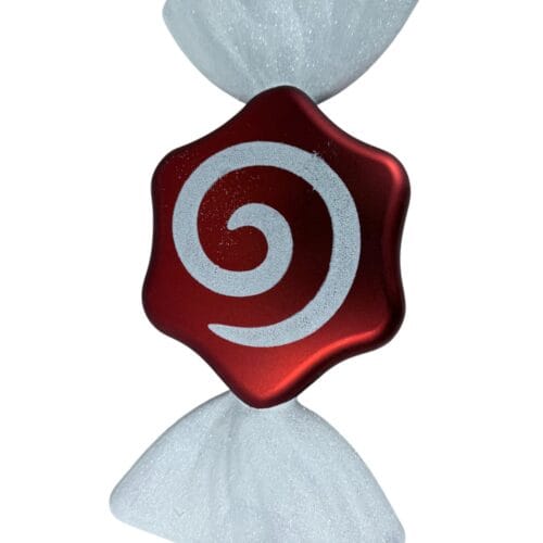 candy blanco y rojo (1) candy decorativo