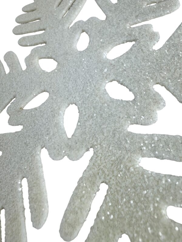 copo de nieve blanco decorativo (1) Copo de Nieve Decorativo