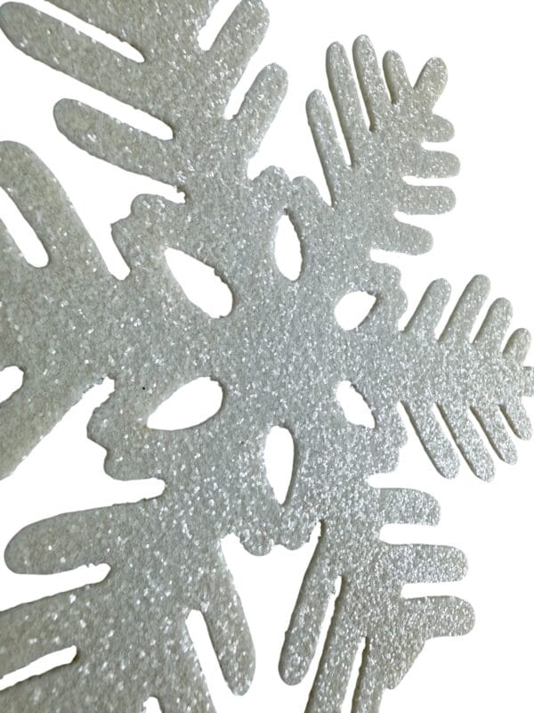 copo de nieve blanco decorativo (2) Copo de Nieve Decorativo