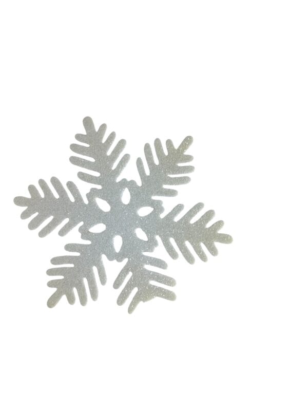 copo de nieve blanco decorativo (4) Copo de Nieve Decorativo